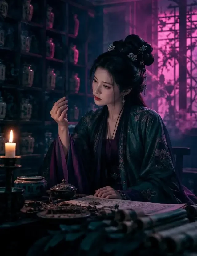 宫中医案：银针下的真相—悬疑题材短剧封面